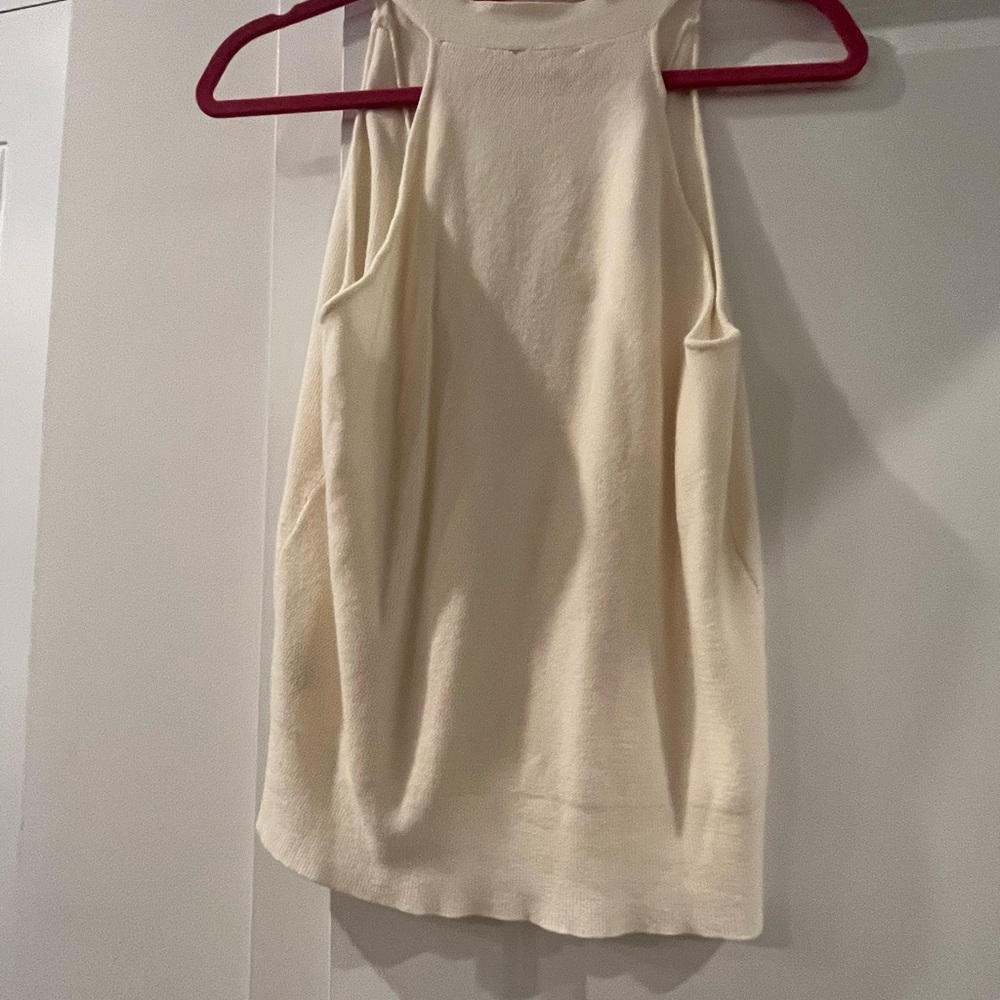 Vila Milano size MED new sweater tank anthro - Picture 3 of 5